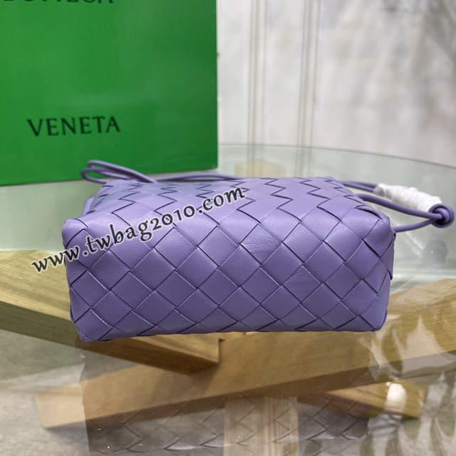 Bottega veneta高端女包 98090 寶緹嘉新款編織小方包 BV經典款編織小號肩背女包  gxz1307